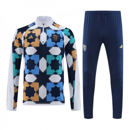 Algeria Quarter Zip Felpe da Allenamento 2022-23 Bianca Algeria Quarter Zip Felpe da Allenamento 2022-23 Bianca